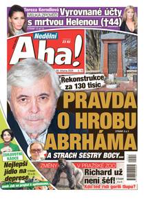 Obálka Nedělní Aha! - 13/2025