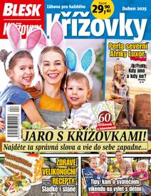 Obálka BLESK KŘÍŽOVKY - 4/2025