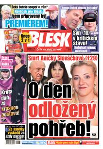 Obálka BLESK - 12.4.2025
