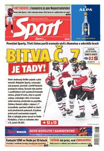 Obálka Sport - 12.4.2025