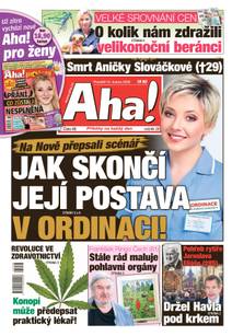 Obálka Aha! - 14.4.2025