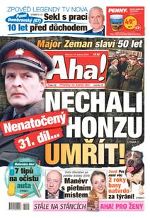 Obálka Aha! - 19.4.2025