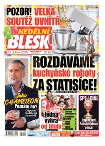 Obálka NEDĚLNÍ BLESK - 16/2025