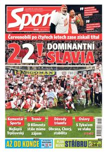 Obálka Sport - 28.4.2025