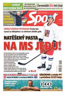 Obálka Sport - 29.4.2025