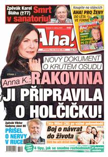 Obálka Aha! - 3.5.2025