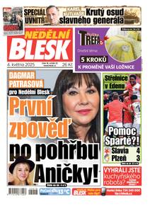 Obálka NEDĚLNÍ BLESK - 18/2025