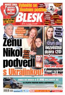 Obálka BLESK - 6.5.2025