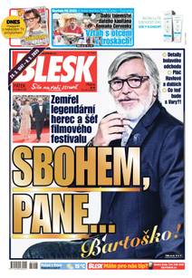 Obálka BLESK - 9.5.2025