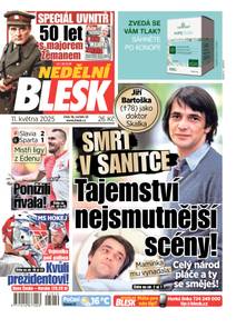 Obálka NEDĚLNÍ BLESK - 19/2025