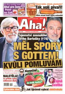 Obálka Aha! - 12.5.2025