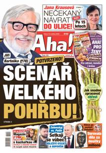 Obálka Aha! - 13.5.2025