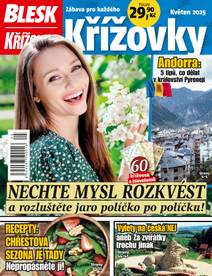 Obálka BLESK KŘÍŽOVKY - 5/2025