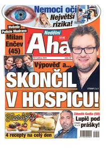 Obálka Nedělní Aha! - 20/2025