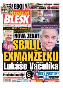 Obálka NEDĚLNÍ BLESK - 20/2025