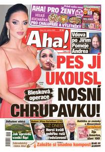 Obálka Aha! - 20.5.2025