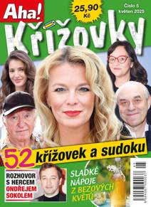 Obálka AHA! Křížovky - 5/2025