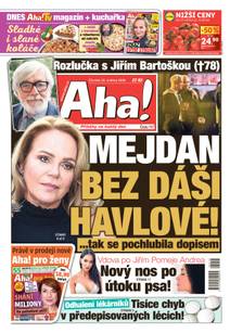 Obálka Aha! - 22.5.2025