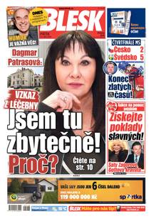 Obálka BLESK - 23.5.2025