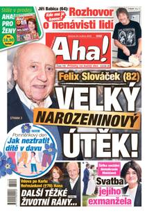 Obálka Aha! - 24.5.2025