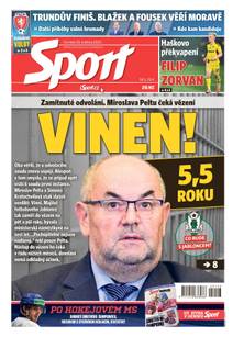 Obálka Sport - 29.5.2025