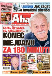 Obálka Aha! - 3.6.2025