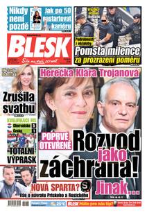 Obálka BLESK - 10.6.2025