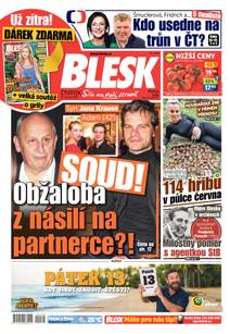 Obálka BLESK - 12.6.2025