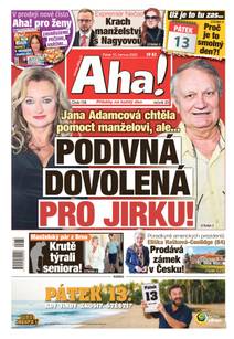 Obálka Aha! - 13.6.2025