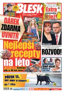 Obálka BLESK - 13.6.2025