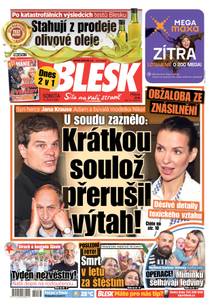 Obálka BLESK - 14.6.2025