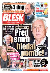 Obálka BLESK - 17.6.2025