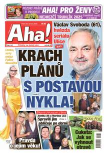 Obálka Aha! - 20.6.2025