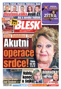 Obálka BLESK - 21.6.2025