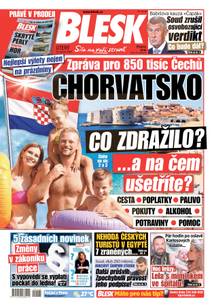 Obálka BLESK - 24.6.2025