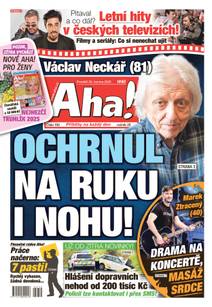 Obálka Aha! - 30.6.2025