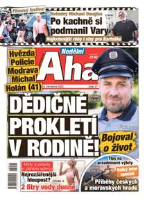 Obálka Nedělní Aha! - 27/2025