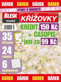 Obálka BLESKmobil KŘÍŽOVKY - 7/2025