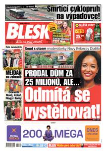 Obálka BLESK - 24.7.2025