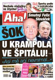 Obálka Aha! - 25.7.2025