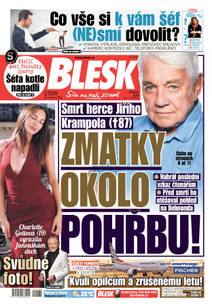 Obálka BLESK - 29.7.2025