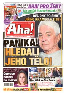 Obálka Aha! - 30.7.2025