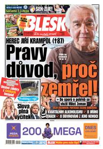 Obálka BLESK - 31.7.2025