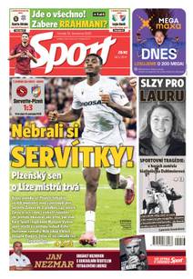 Obálka Sport - 31.7.2025