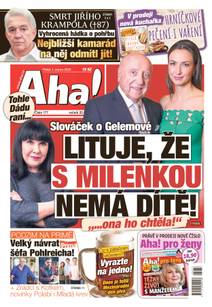 Obálka Aha! - 1.8.2025