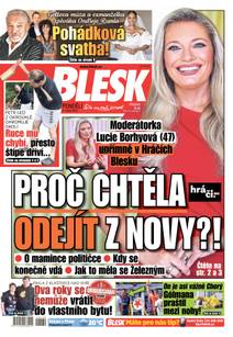 Obálka BLESK - 4.8.2025