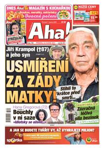 Obálka Aha! - 7.8.2025