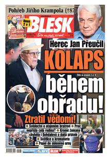 Obálka BLESK - 9.8.2025