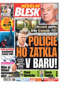 Obálka NEDĚLNÍ BLESK - 32/2025