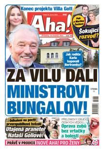 Obálka Aha! - 15.8.2025